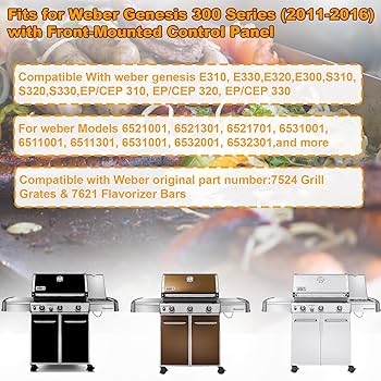 Amazon.com : Genesis 300 Grill Parts Kit for Weber Genesis